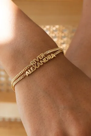 Custom Name Bracelet for Personalized Gift