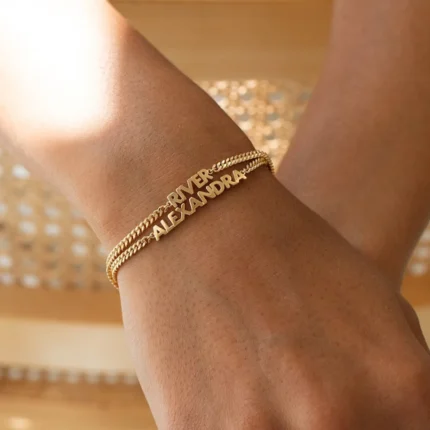 Custom Name Bracelet for Personalized Gift