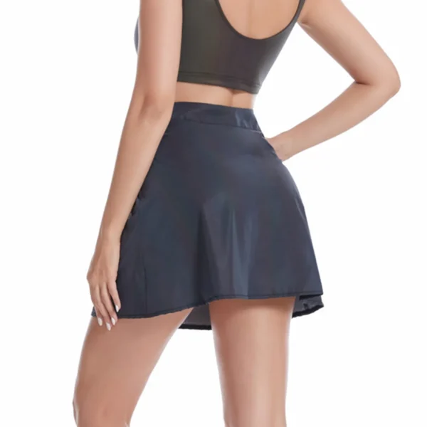 Fashion Women A Line Skirt Night Rainbow Reflective - Image 4