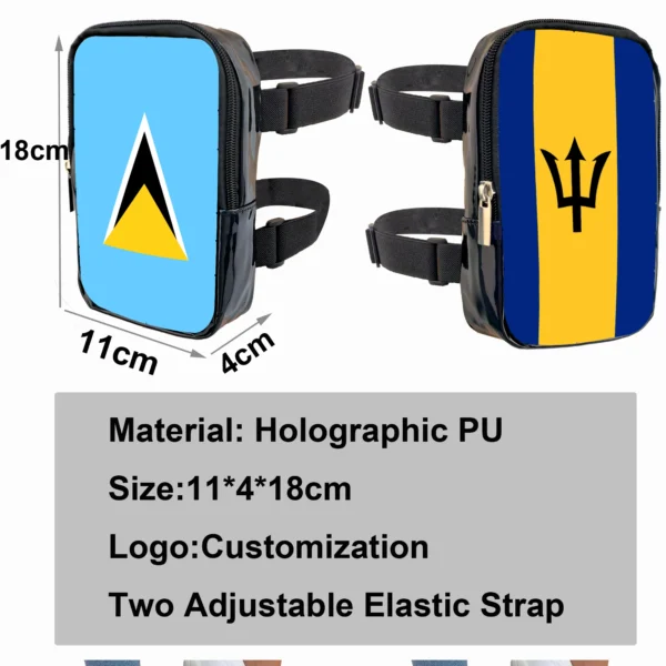 2025 Carnival Leg Bag With Countries Flags - Image 6
