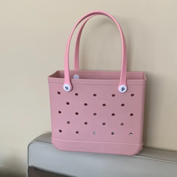 M/L/XL EVA Beach Bag Fashion Waterproof Rubber Picnic Storage - Image 6