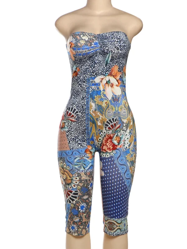 kliou Aesthetic Y2K Print Playsuits - Image 6
