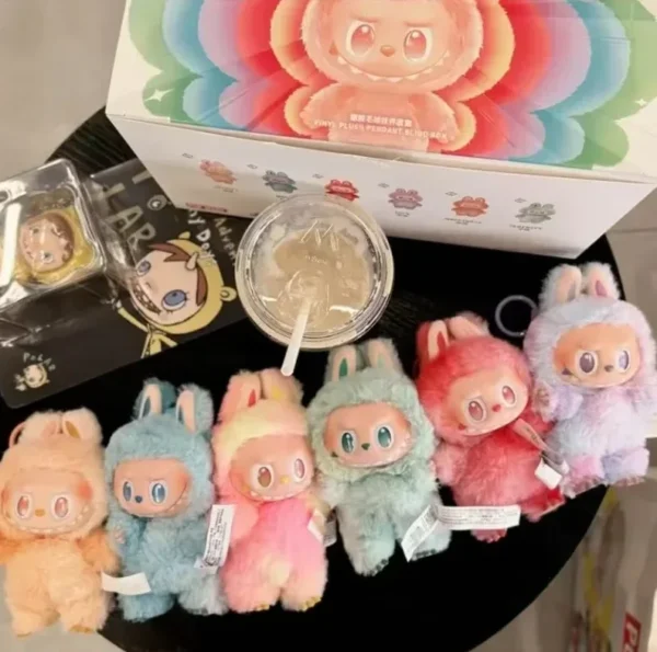 Anime character kawaii Labubu has seat serie - Image 5