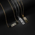 Personalized Engrave Eye Picture Bracelet Necklace - Image 2