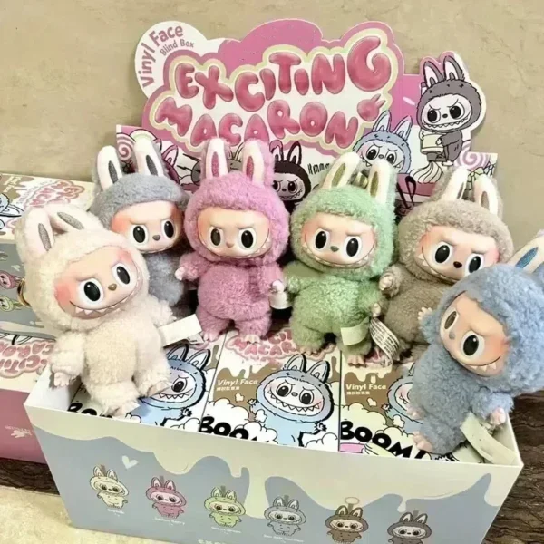 Anime character kawaii Labubu has seat serie - Image 3
