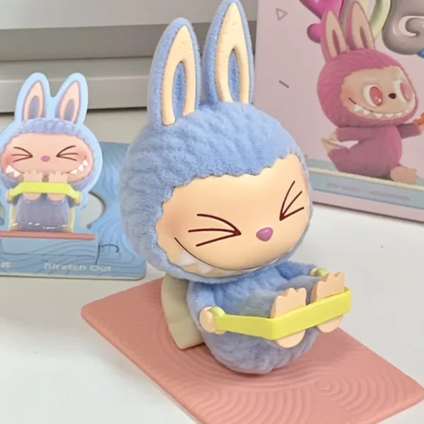 Genuine Popmart Labubu Lazy Yoga Series - Image 5