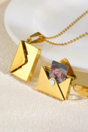 Personalized Photo Locket Necklac