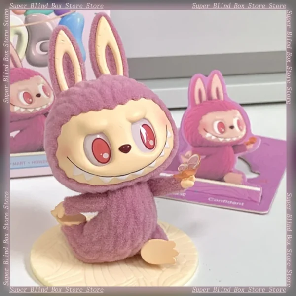 Genuine Popmart Labubu Lazy Yoga Series