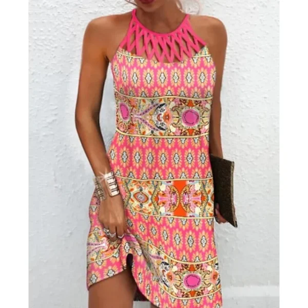 Dress for Women Beach Mini Dress Fashion - Image 2