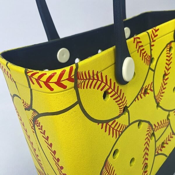 Beach Bag Portable Printing Beach Bag Washable Rubber Beach Handbag - Image 10