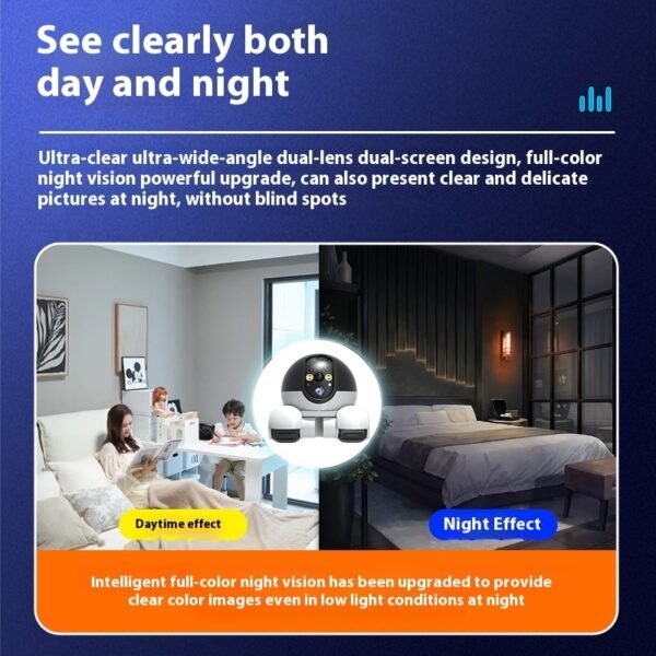 Wireless Smart 360-degree HD Dual Lens - Image 3