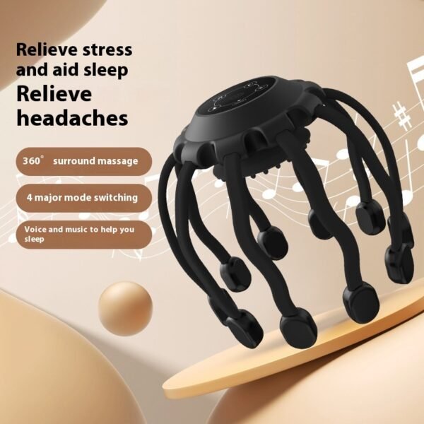 Ten Claw Fish Head Massager Intelligent Bluetooth - Image 4