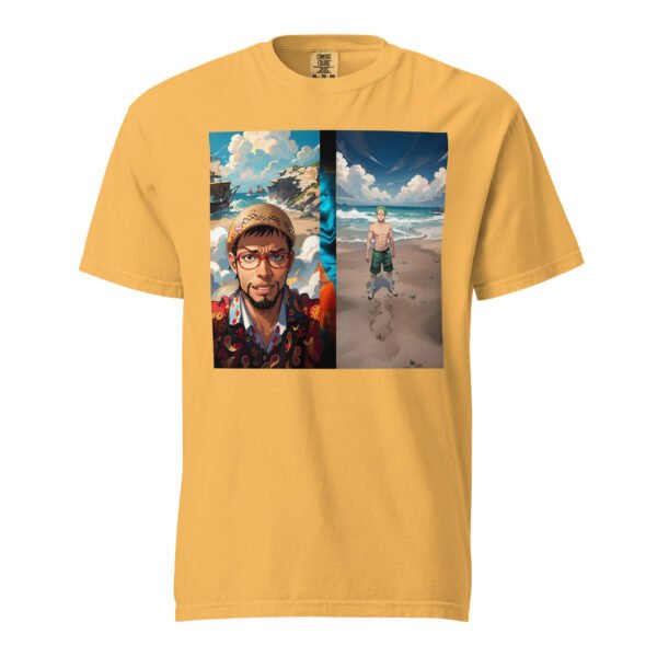 Unisex garment-dyed heavyweight t-shirt - Image 8