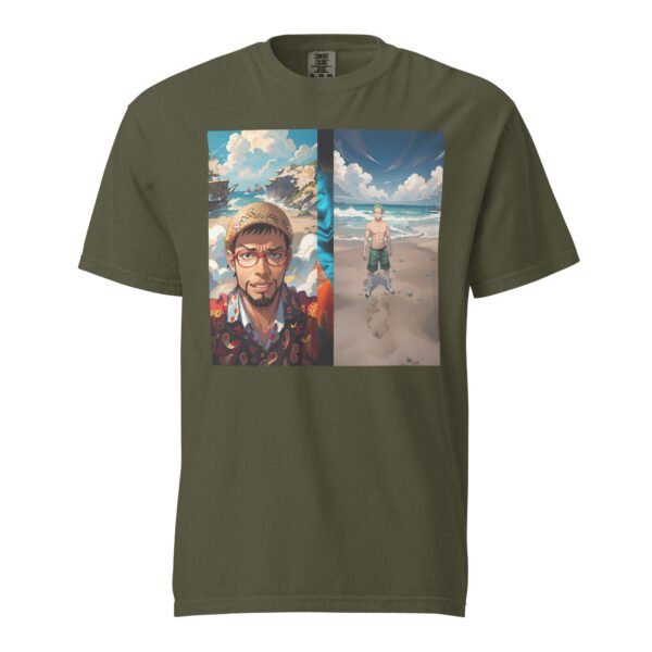 Unisex garment-dyed heavyweight t-shirt - Image 4