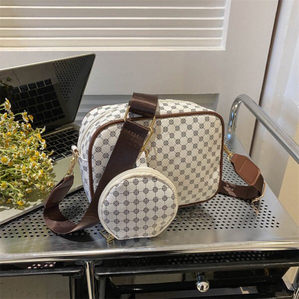 Vintage Pattern Crossbody Bags For Women Shoulder Shell Bag Trend Small Purse And Handbag Luxury Designer Female Square Bag Women's Bag - Image 9