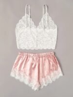 Sexy Lingerie Sexy Temptation Lace Home Two-Piece Set - Image 5