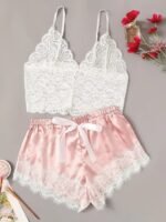 Sexy Lingerie Sexy Temptation Lace Home Two-Piece Set - Image 3
