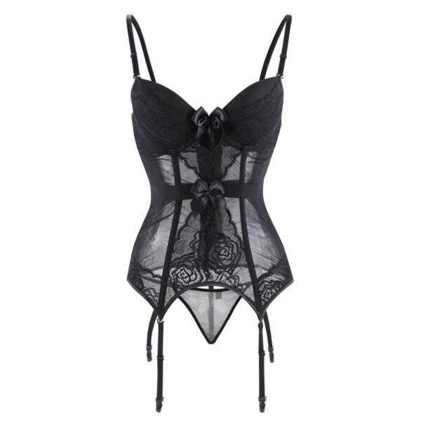 Corset Shapewear Lace sexy Court Corset - Image 3