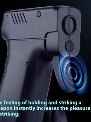 Shooting Game Mouse Gun Type Vertical Handle Grip Trigger Characteristic Pistol Vertical Wired Peripheral Others