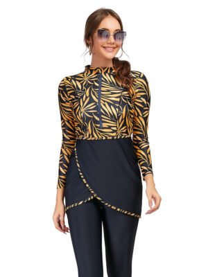 Women's Fashion Casual Print Swimsuit Set