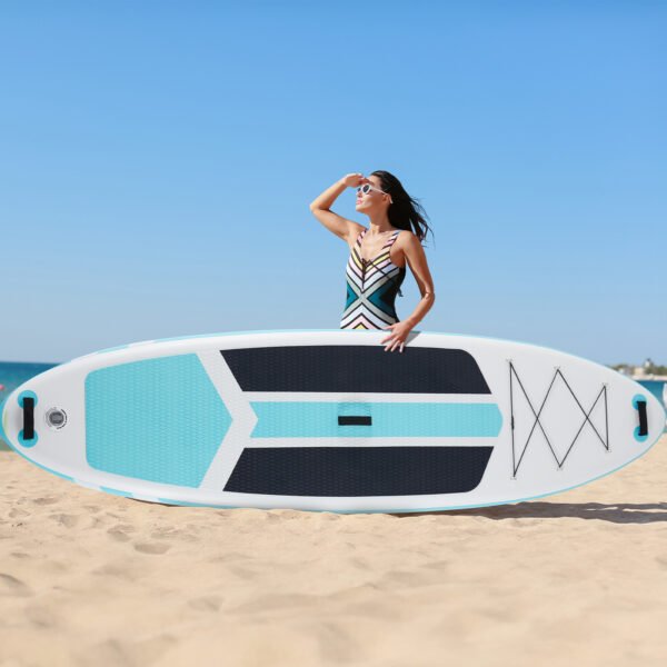 Inflatable Stand Up Paddle Boards 10 Ft 5 In With Premium SUP Paddle Board Accessories, Wide Stable Design, Non-Slip Comfort Deck For Youth & Adults - Image 10