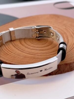 Stainless Steel Bracelet Valentine's Day Gift Personalized