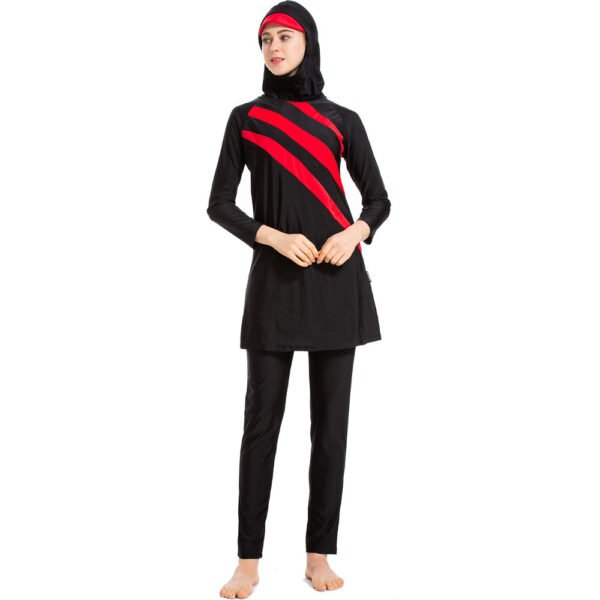 Women's Conservative Three-piece Swimsuit - Image 4