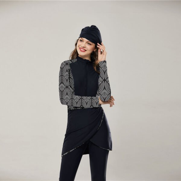 Hat long - sleeved swimsuit - Image 3