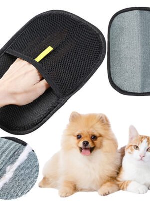 Pet Hair Remover Mitt Pet Hair Remover Gloves Deshedding Brush