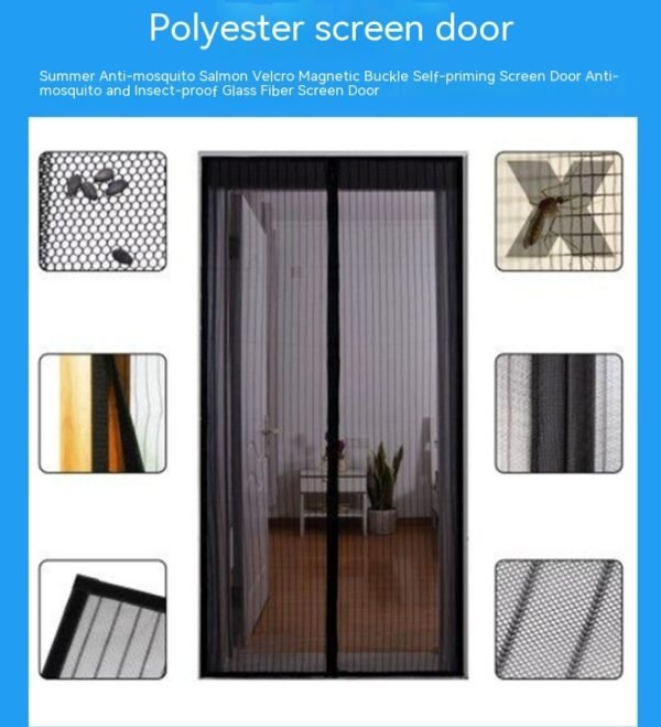 Anti Mosquito Flies Automatic Closing Curtain - Image 4