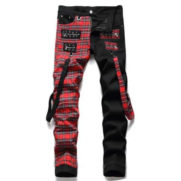 Men Punk Jeans Trendy Scotland