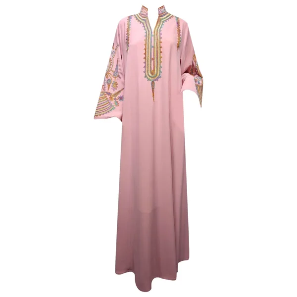 2025 Abaya Women Party Dress Embroidery - Image 5