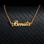 Stainless Steel Choker Custom Name Necklace - Image 3