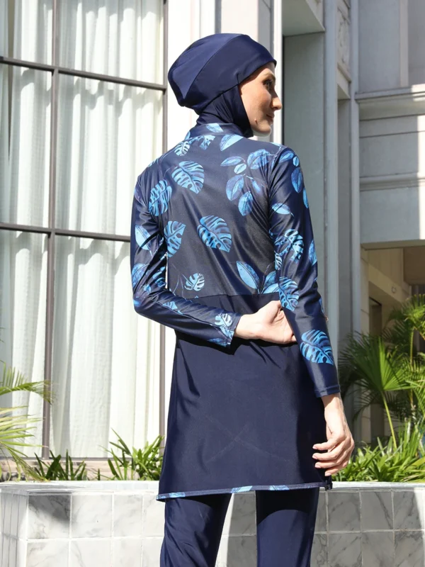 3PCS/Set Islamic Women Muslim Swimwear Dress - Image 3