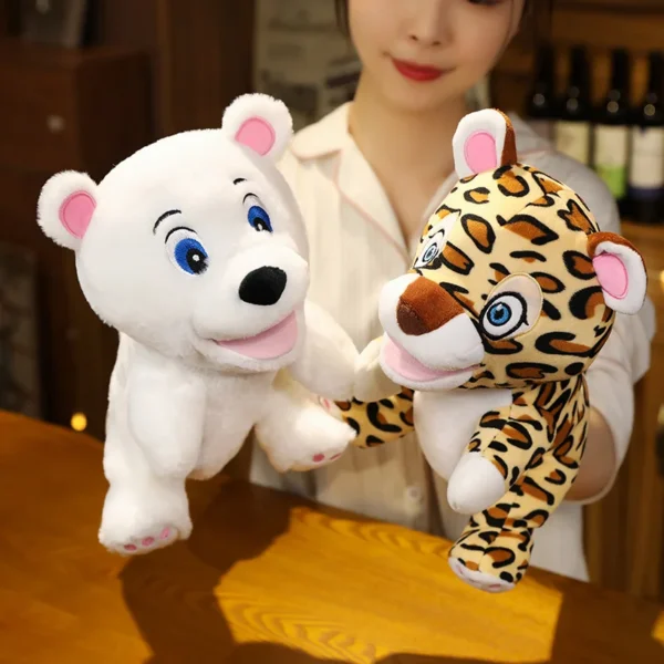 Stuffed Plush Animals Toys Hand Finger Puppet