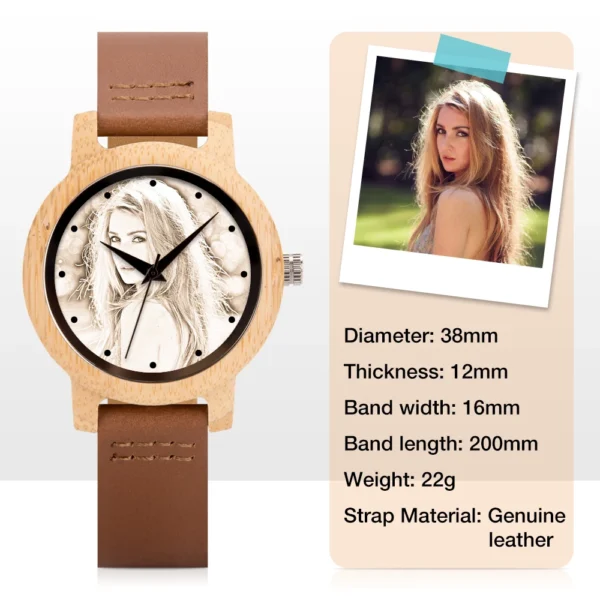 Engraved Watch Boyfriend Birthday Groomsmen Gift