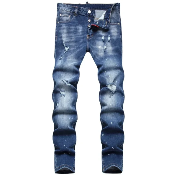 2025 Men Skinny Jeans Luxury Brand - Image 4