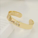 Personalized Cuff Bangles For Women - Image 3
