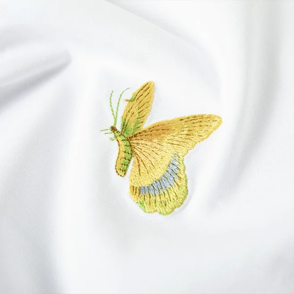 Butterfly Embroidery T Shirt Men - Image 5