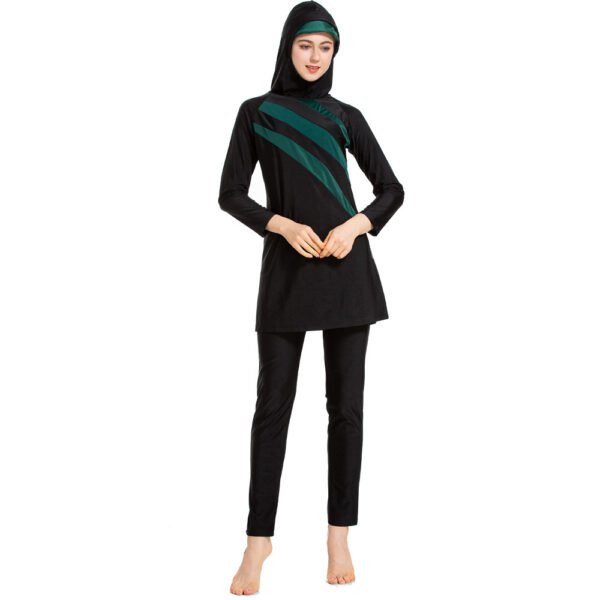 Women's Conservative Three-piece Swimsuit - Image 5