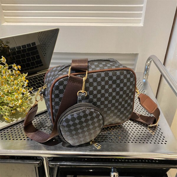 Vintage Pattern Crossbody Bags For Women Shoulder Shell Bag Trend Small Purse And Handbag Luxury Designer Female Square Bag Women's Bag - Image 7