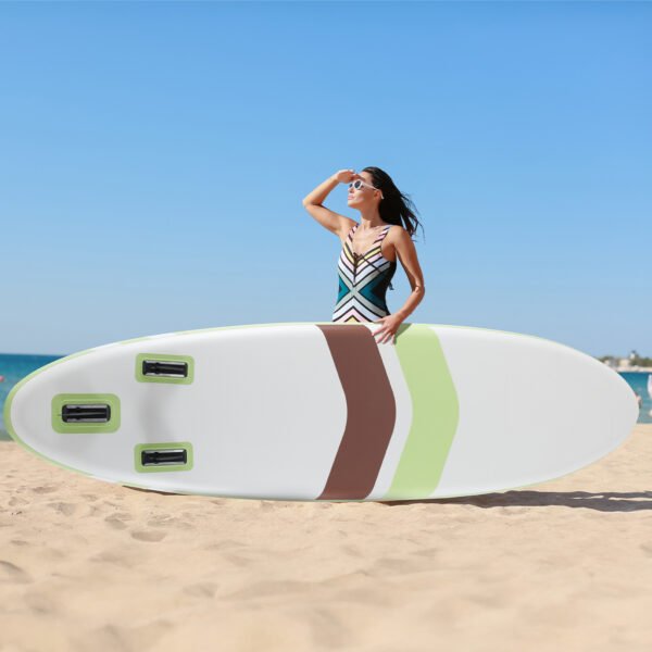 Inflatable Stand Up Paddle Boards 10 Ft 5 In With Premium SUP Paddle Board Accessories, Wide Stable Design, Non-Slip Comfort Deck For Youth & Adults - Image 4