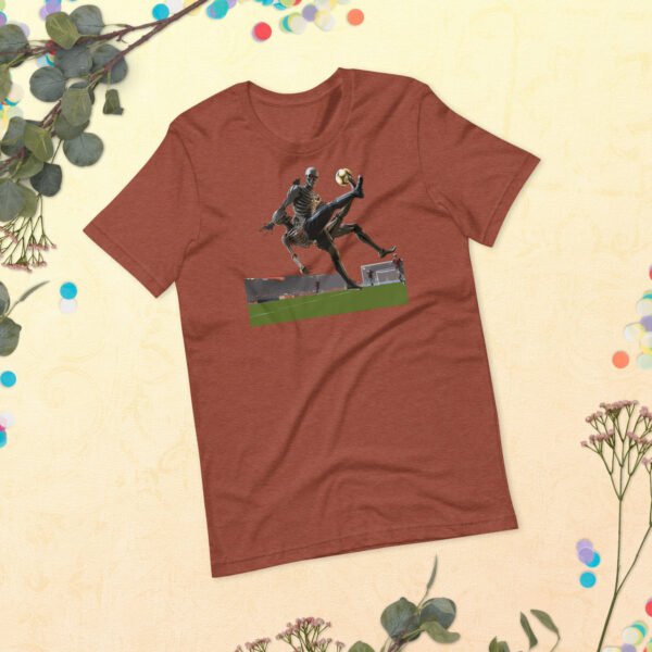 Futuristic Soccer Match Unisex t-shirt