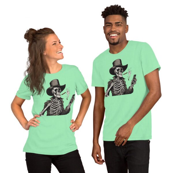 Smoke and Screens: The Digital Phantom Unisex t-shirt - Image 9