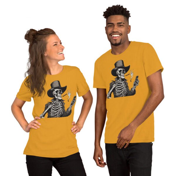Smoke and Screens: The Digital Phantom Unisex t-shirt