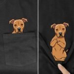 Men's T Shirt Fashion Brand Summer Pocket Despise Cat - Image 3