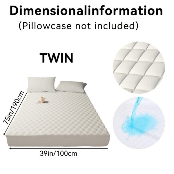 1pc Cooling Waterproof Mattress Protector - Image 17