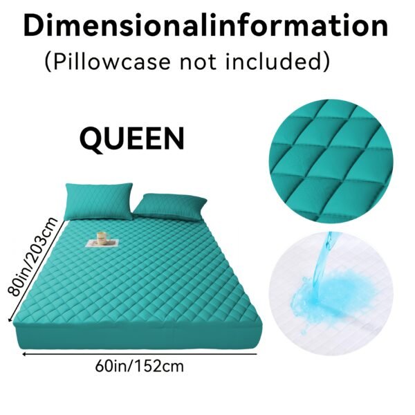 1pc Cooling Waterproof Mattress Protector - Image 23