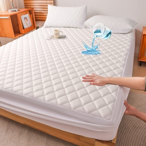 1pc Cooling Waterproof Mattress Protector - Image 8