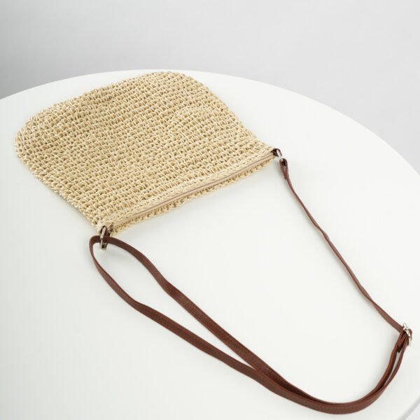 Niche Design Vacation Straw Tote Bag - Image 4